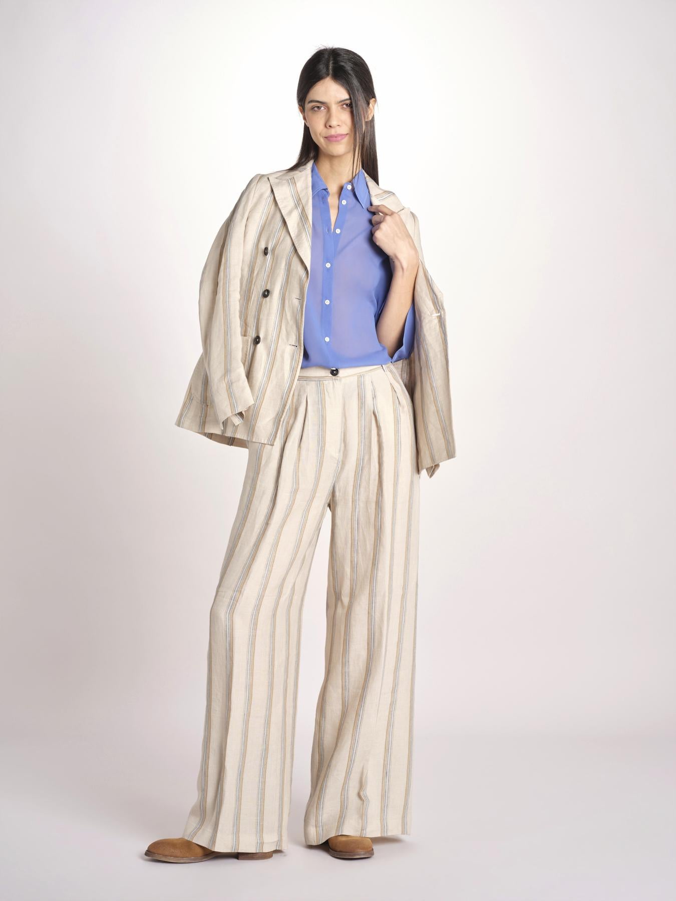 camicia uomo in seta P29D0SELMA SERENITY massimo alba 