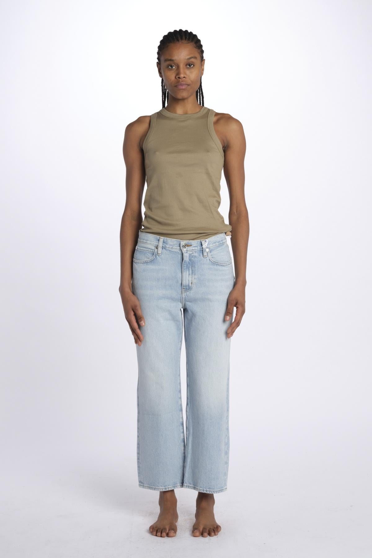 Denim cropped THE JANE CROP LJNC105 WILLAMETTE frame 