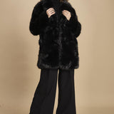 cappotto in ecofur. ANASTASIA NOIR giovanni paris 