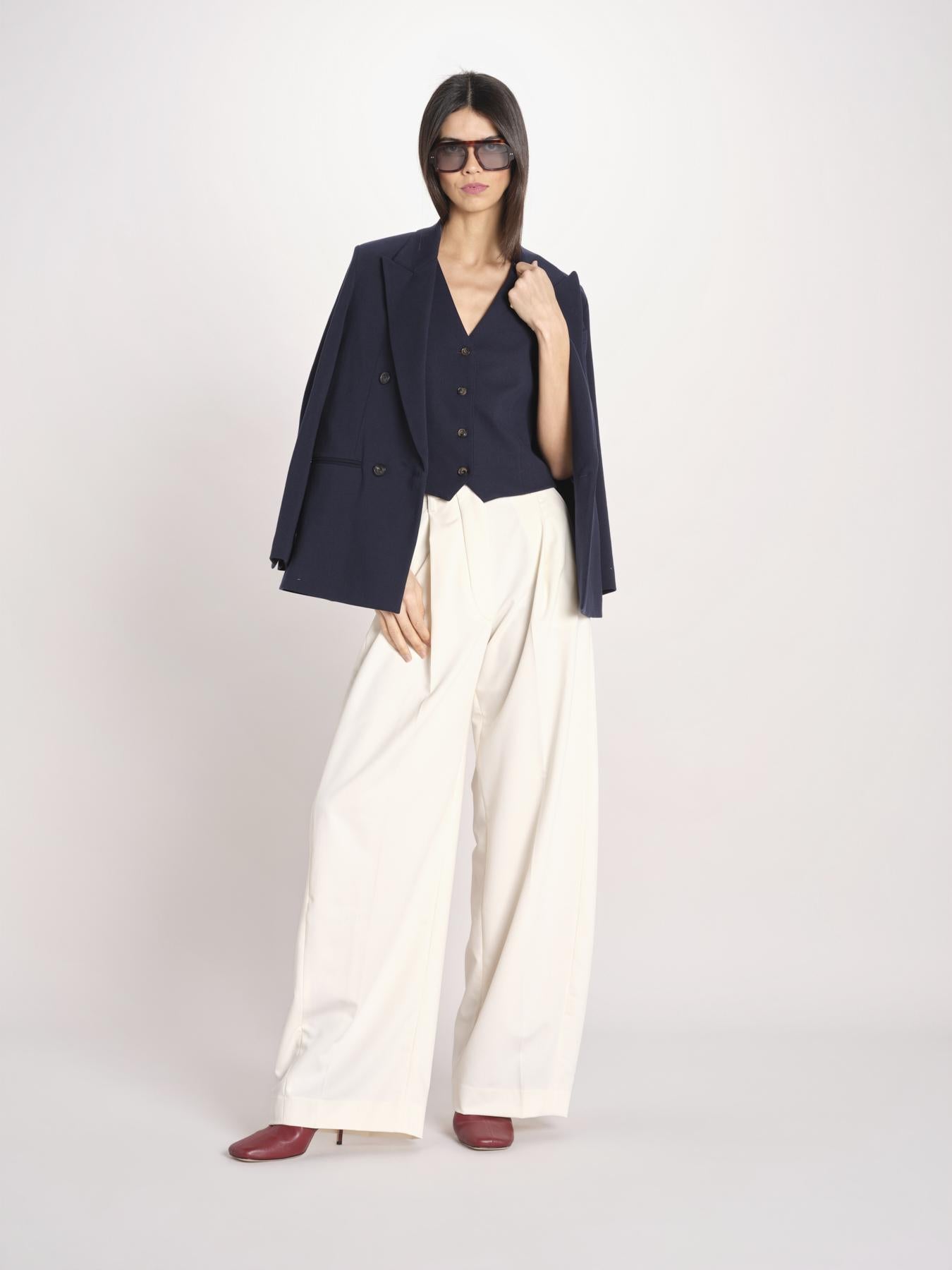 gilet in felpa FD3818 447 circolo 1901 