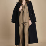 pantalone in batavia con tasca sul retro MONIQUE 689907 19 quelledue 