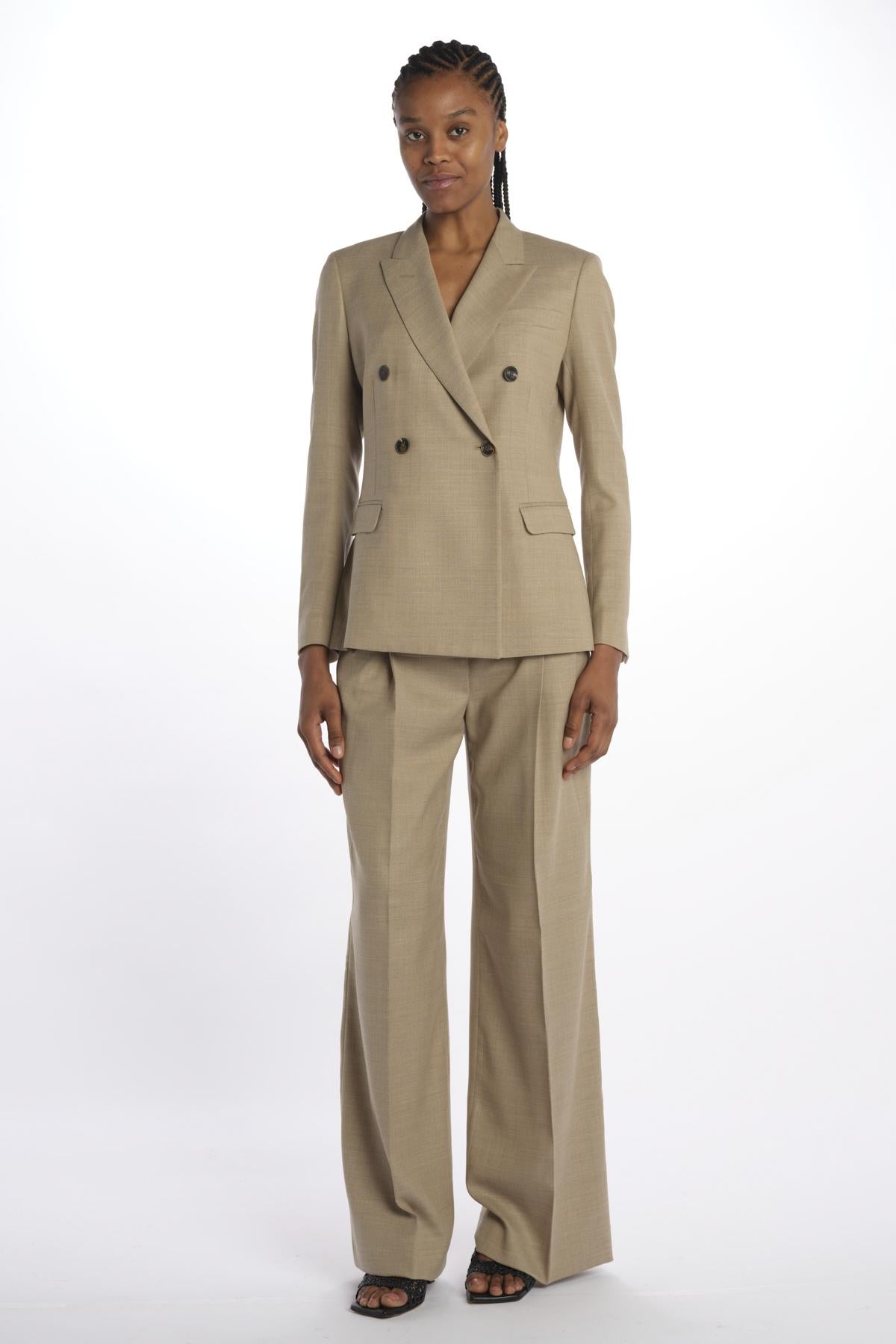 Blazer BICE doppio petto tela lana BICE33035556 112 quelledue 