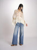 camicia over con pizzo