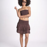 top fascia elastico MANDIBLATU CHOCOLAT laraethnics 
