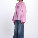 Camicia CIG m/l voile over CIG FLUOPINK laurence bras 