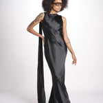 abito sirena 10120 BLK retrofete 