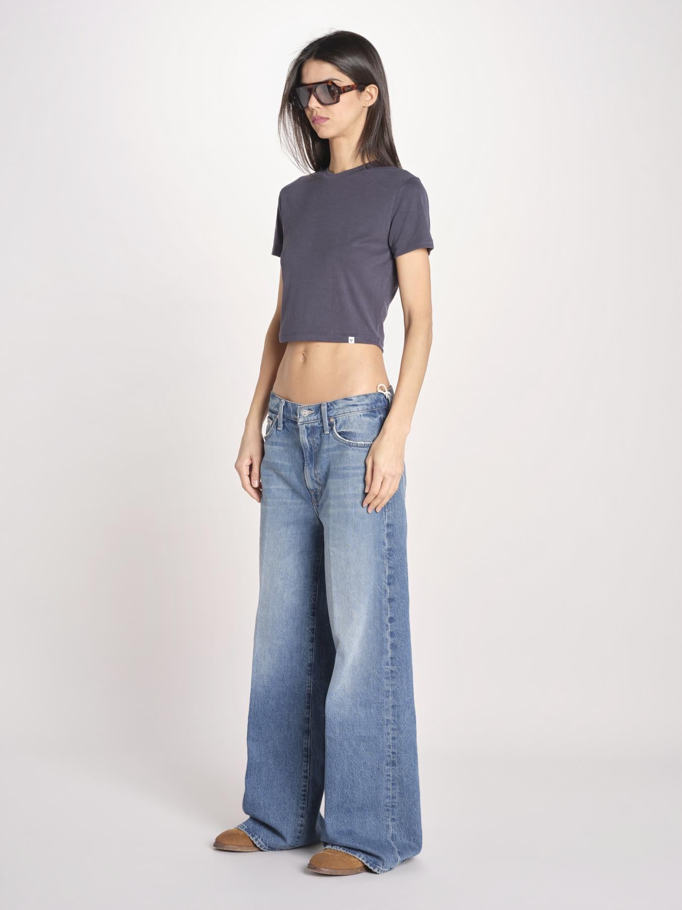 t-shirt costine m/c PARGA 026TS614RM BLU woc 