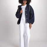 Parka in denim waterproof LMH-1059 DB09 NAVY mackintosh 