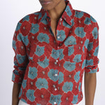 Camicia FLEUR SX7522 4F16 terre rouge 