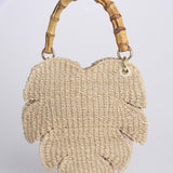 Borsa foglie + bamboo 12809 ADAM LEAF NATURAL serpui 