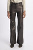 Nappa denim trousers