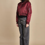 bomber corto BMMAN202F5 BURGUNDY bombers original 