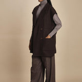 T8744 gilet over T8744 MORO dusan 