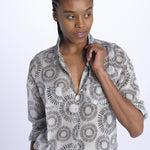 Camicia FLEUR SX7522 400J terre rouge 