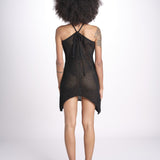 miniabito in cochet 26103 BLACK nima 
