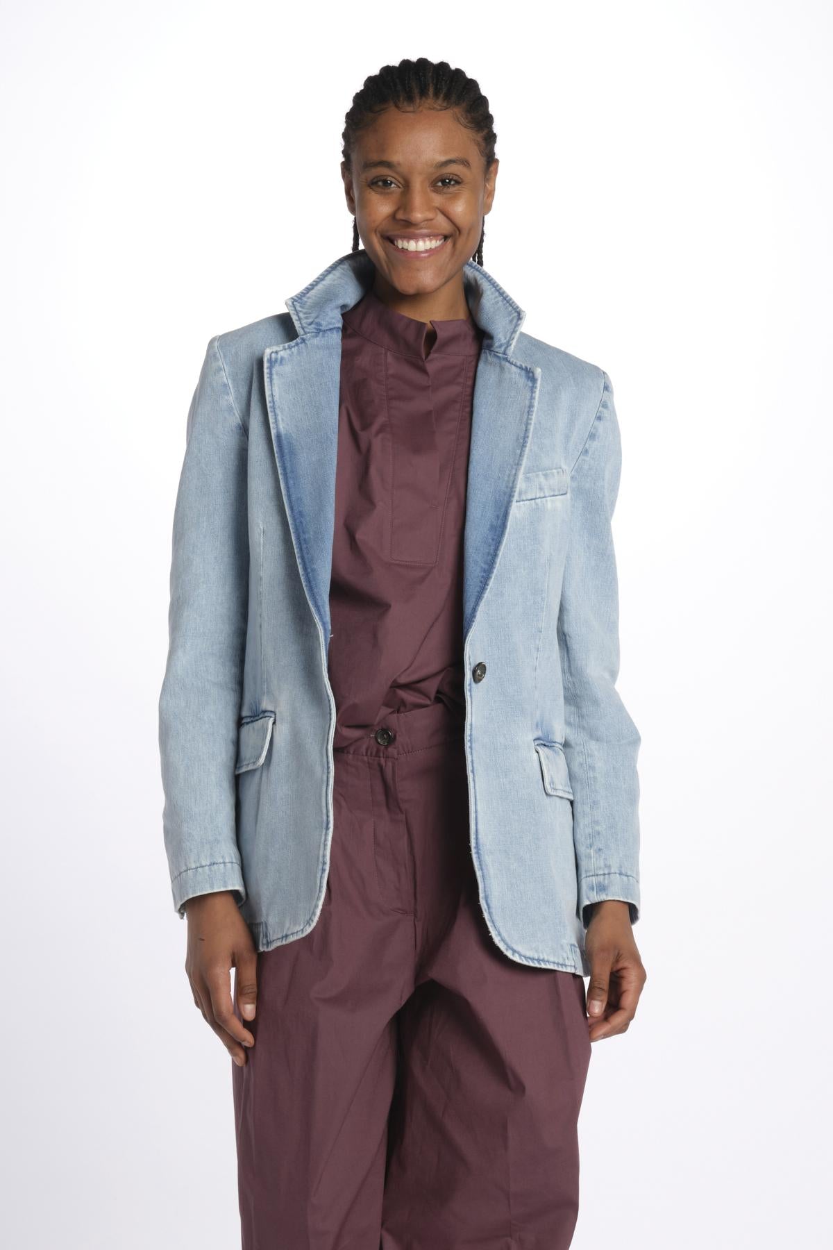 Blazer denim DIDO2 217LLB17 nine in the morning 