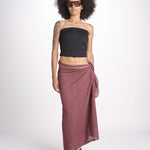 pareo in lurex gessato NORA WINE christianzen 