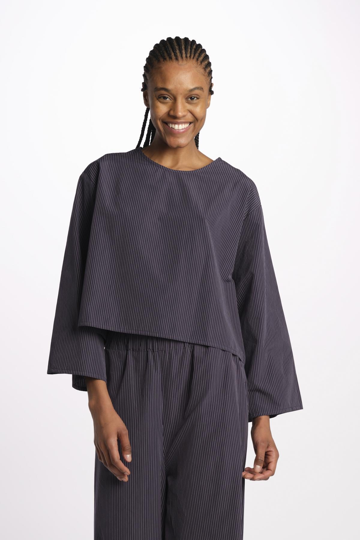 2062 camicia a righine 2062 NAVY dusan 