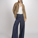 Camicia con nervature NIPOA 2HVA27-V09117 BLANC vanessa bruno 