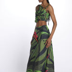 Gonna COCONUT TREE FLOW pappagallo 331963 MULTICOLOR farm rio 