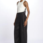 HEINI pantalone over PANTS HEINI NERO inasami 