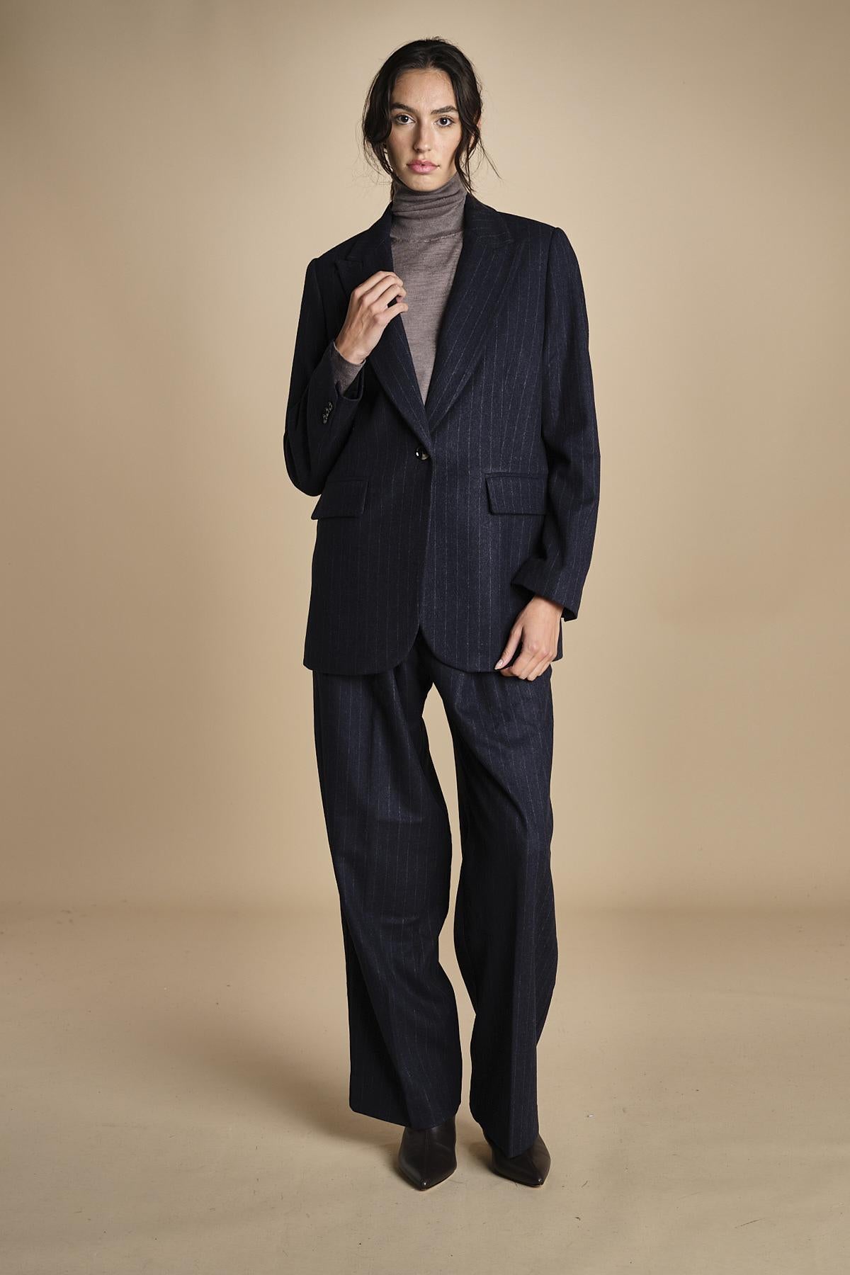 monopetto gessato PARIS NAVYBLUE true avenue 