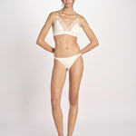 slip in satin ROOM SERVICE L1001025 OFF WHITE 180 love stories 