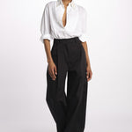 Pantalone BILLIE pinces over BILLIE 3111 BLACK the latest 