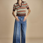 maglia polo 82416 THE SS OFF THE TOP 1786 mother 