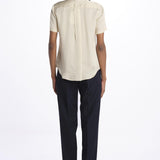 Camicia m/c con rouches MOD.5403 NATURALE aspesi 