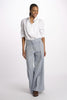 Pantalone ORIANA cropped nervature