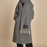 cappotto spinato con sciarpa ZENICA  2525016042600 002 weekend maxmara 