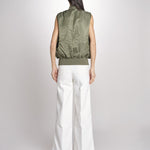 Gilet SS156146 01 SAGE GREEN alpha 