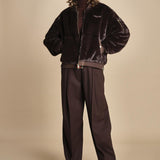 bomber in ecopelliccia BWSEWARDF5 BROWN bombers original 