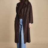 cappotto double con cintura KATE CHOCOLAT ba&sh 