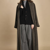 cardigan collo a scialle D251016S 4032 NERO milaura 