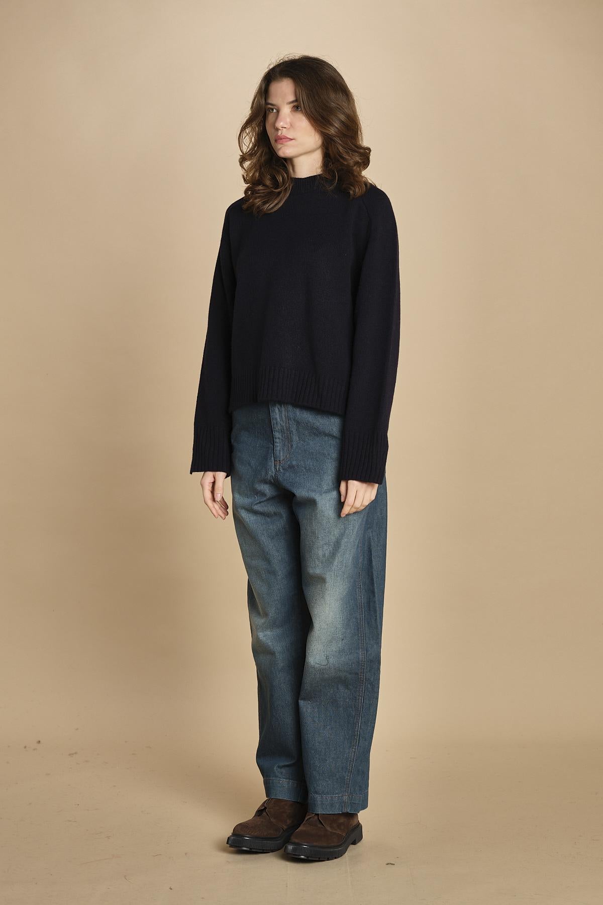 girocollo over. PUL0079 NAV0125W soeur 