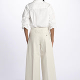 Pantalone ORIANA cropped nervature denim ORIANA540170 53 quelledue 