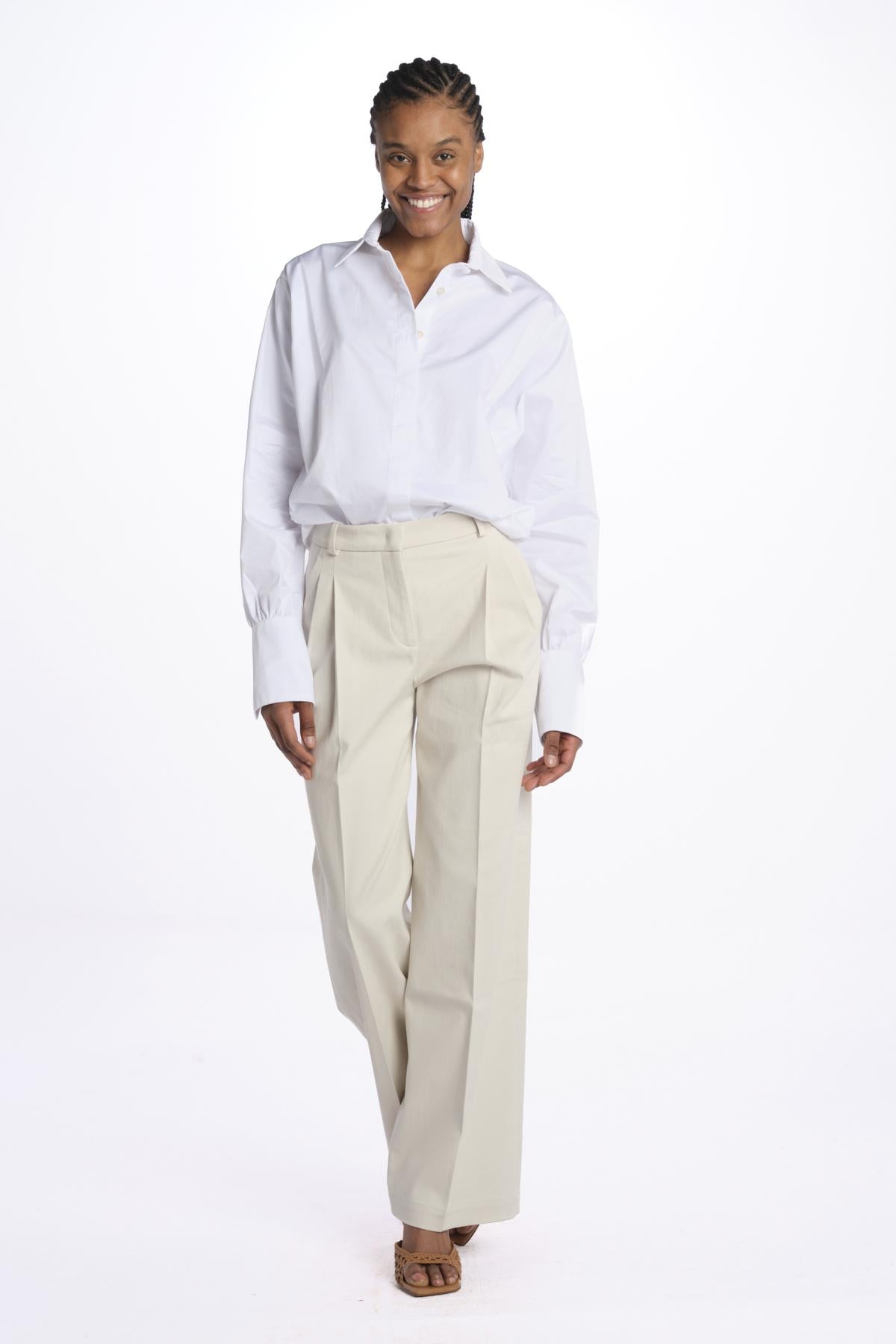FELTRE camicia manica lunga FELTRE WHITE crida 