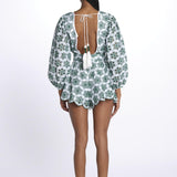 sundress S25057EYELETGREEM