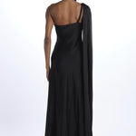  AGU GOWN 10112281 BLACK halston 