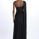 AGU GOWN 10112281 BLACK halston 