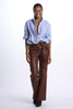 Trousers with belt
