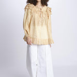 Camicia over pois P24T0350TO NUDE anaak 