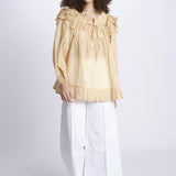 Camicia over pois P24T0350TO NUDE anaak 