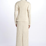 Cardigan plitted LS2511BL005EBE BEIGE le 17 septembre 