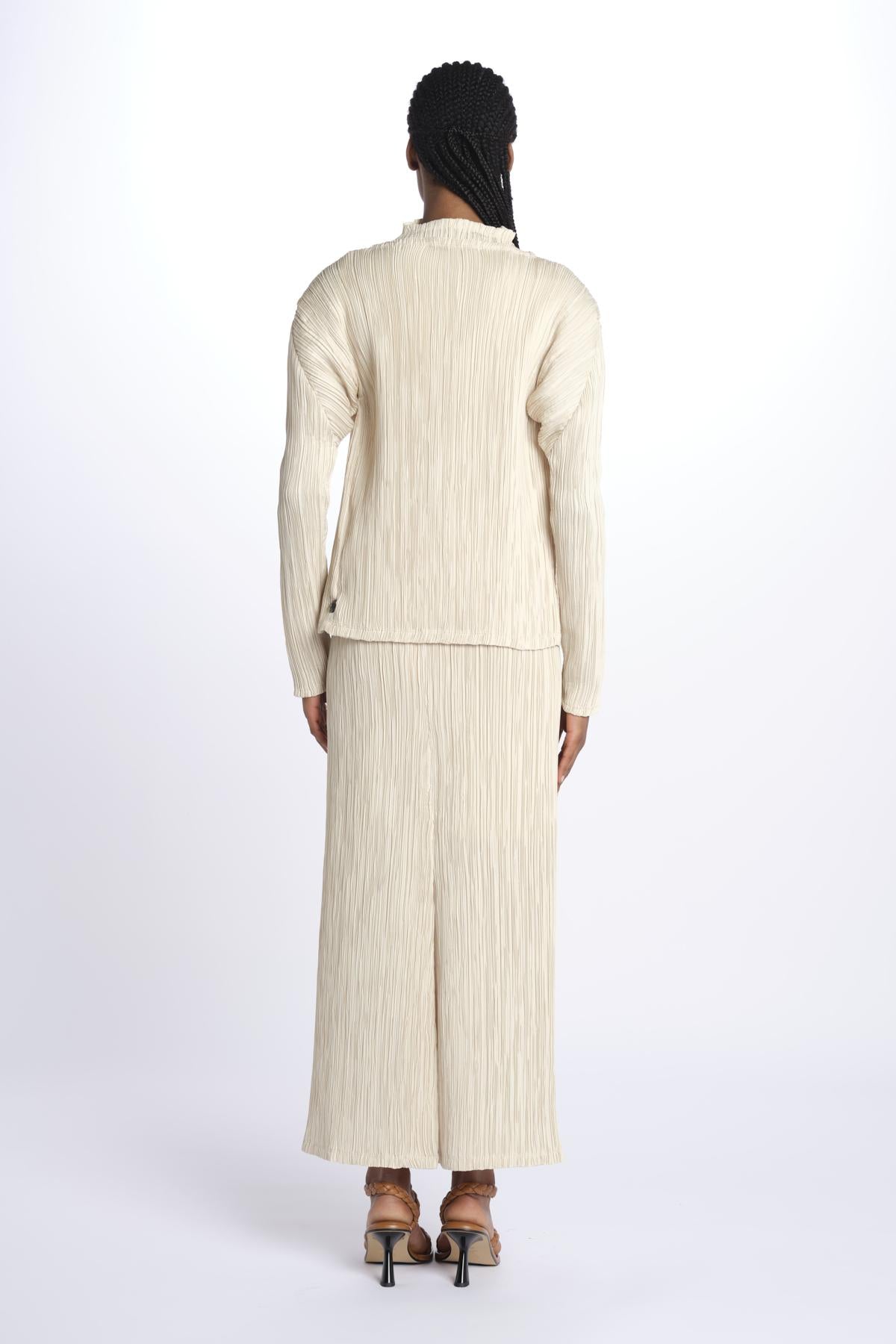 Cardigan plitted LS2511BL005EBE BEIGE le 17 septembre 