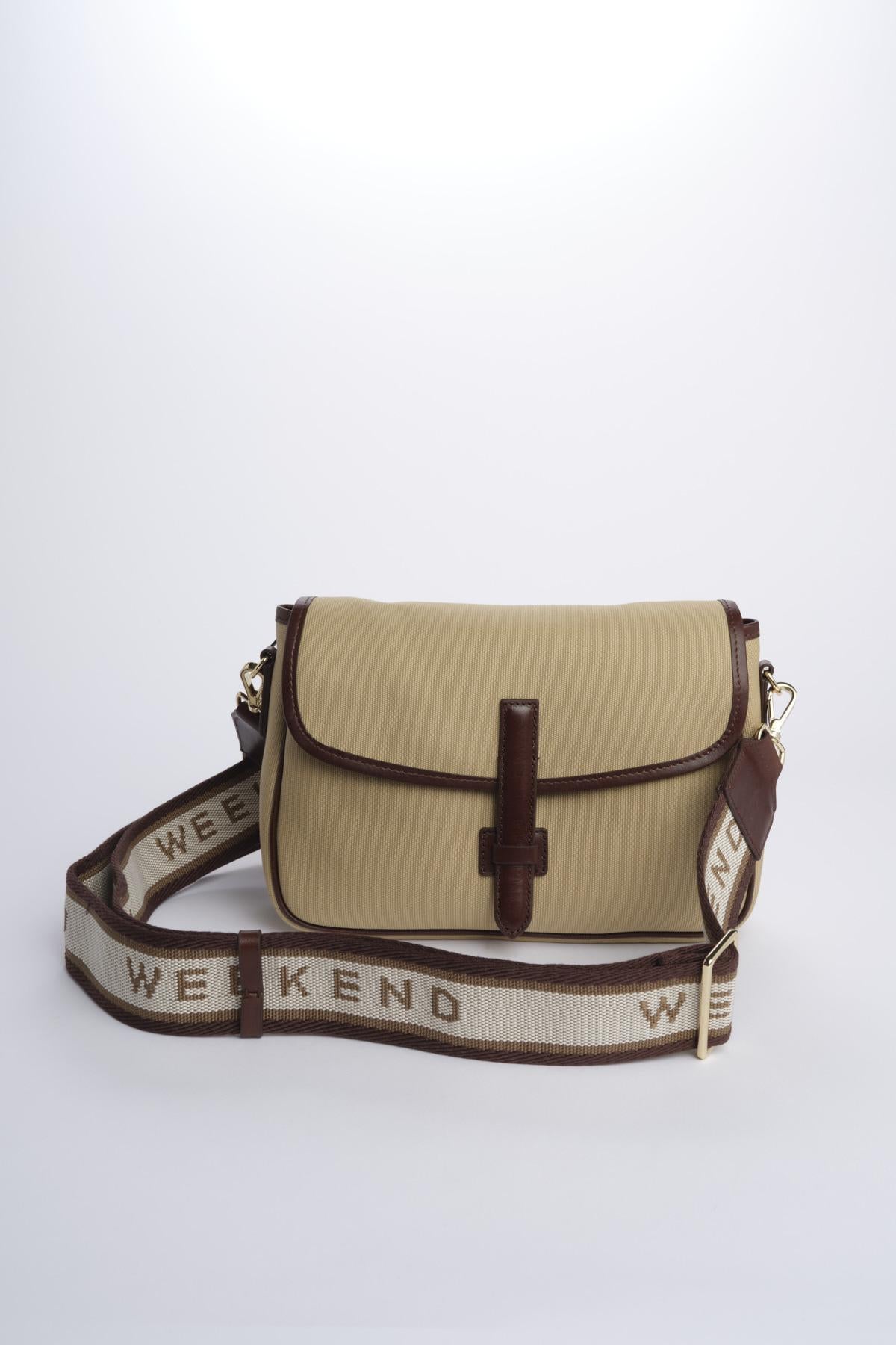 Borsa SALVIA grande tela pelle 2515511015600 002 weekend maxmara 