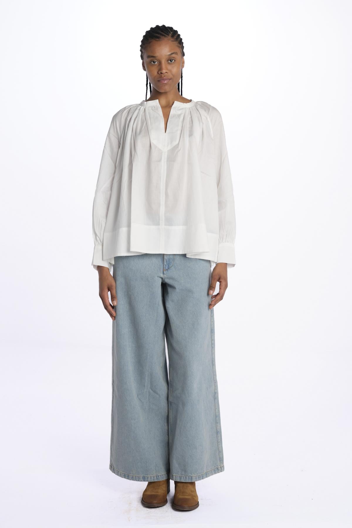 SIERRA camicia voille over CHE1122SIERRA ECR0122W soeur 