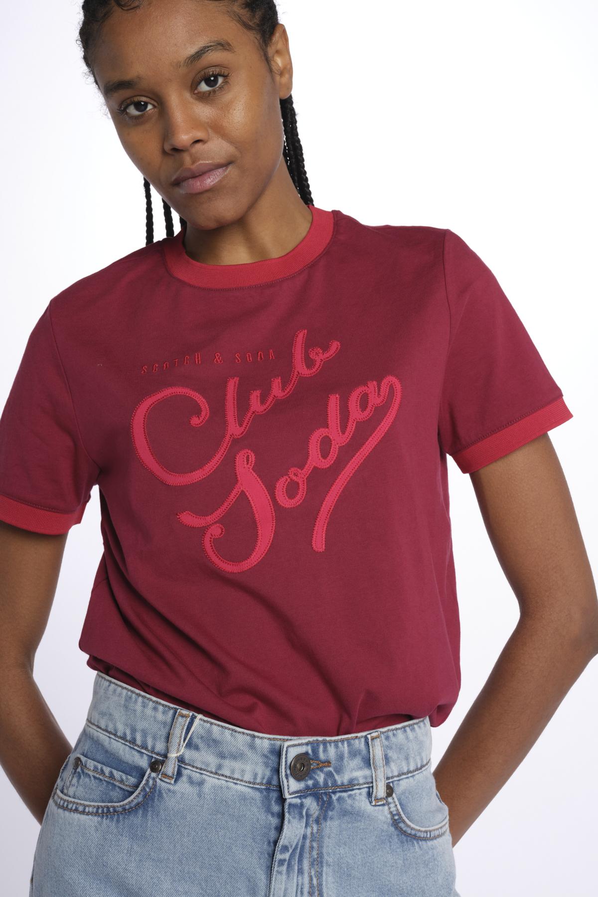 t-shirt club soda 180169 U619 scotch&soda 